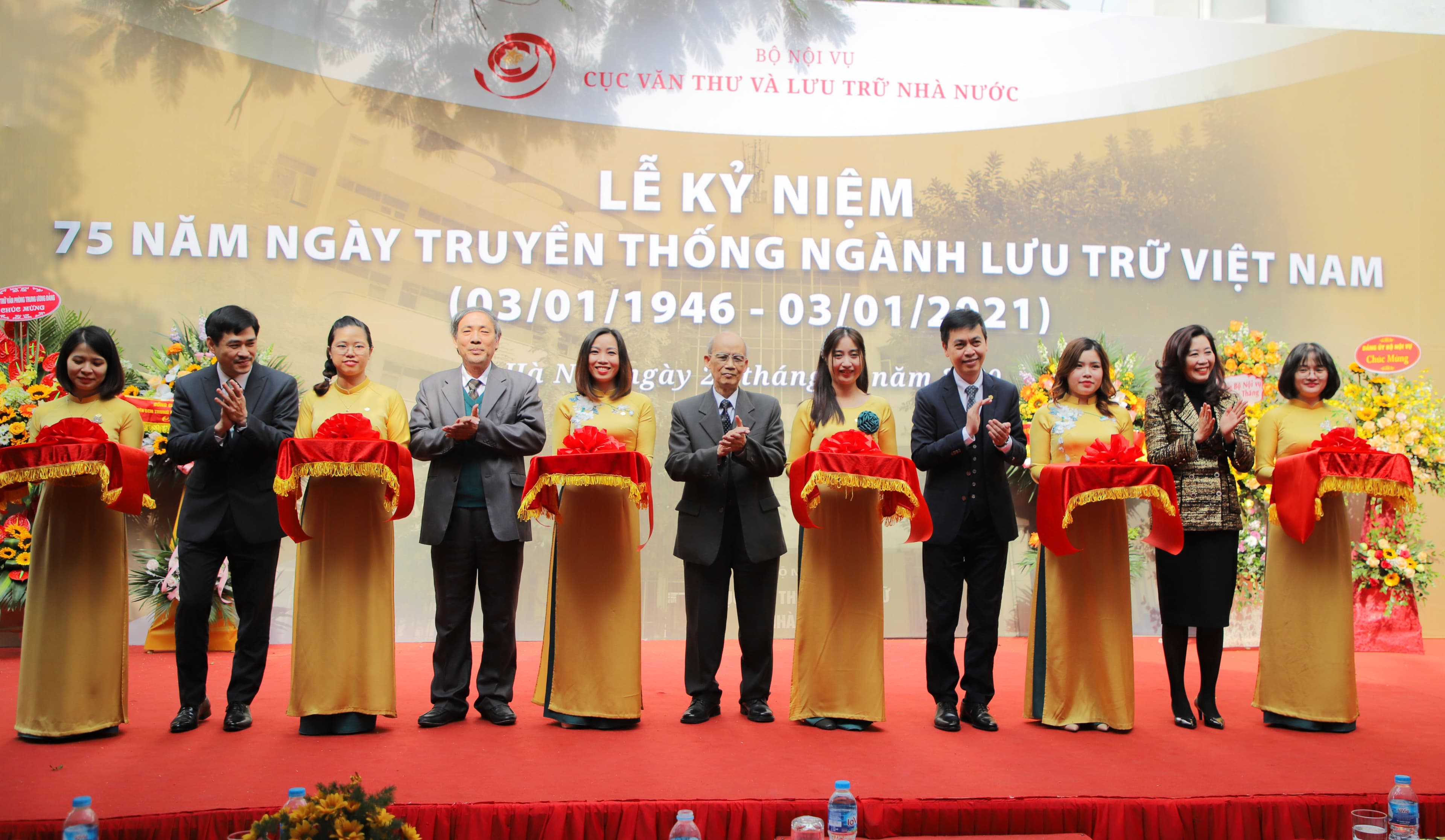Kỷ niệm 75 năm truyền thống ngành Lưu trữ Việt Nam