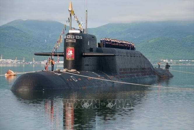 Nga hạ thủy tàu ngầm hạt nhân sau nâng cấp