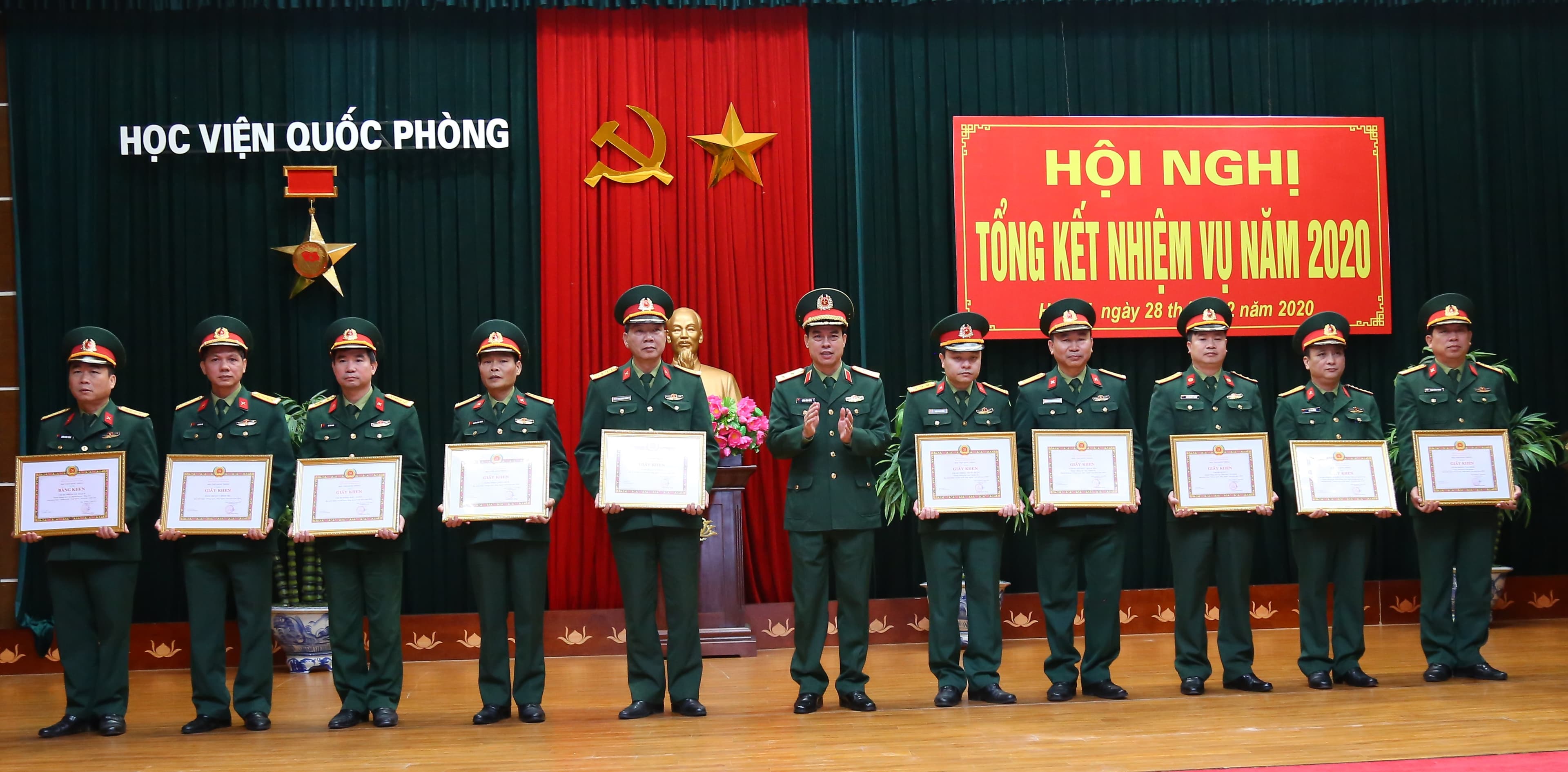 Học viện Quốc phòng tổng kết nhiệm vụ năm 2020