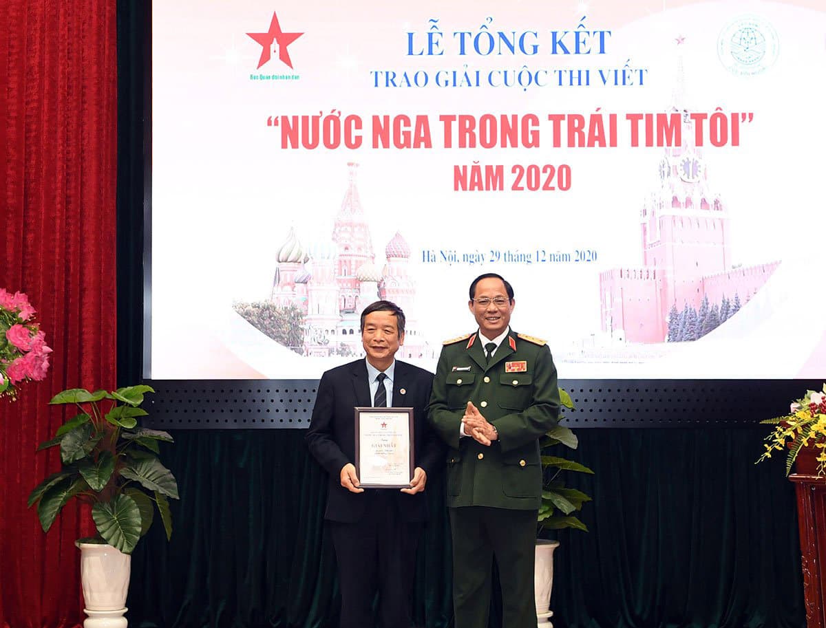 16 tác phẩm đoạt giải Cuộc thi viết “Nước Nga trong trái tim tôi” năm 2020