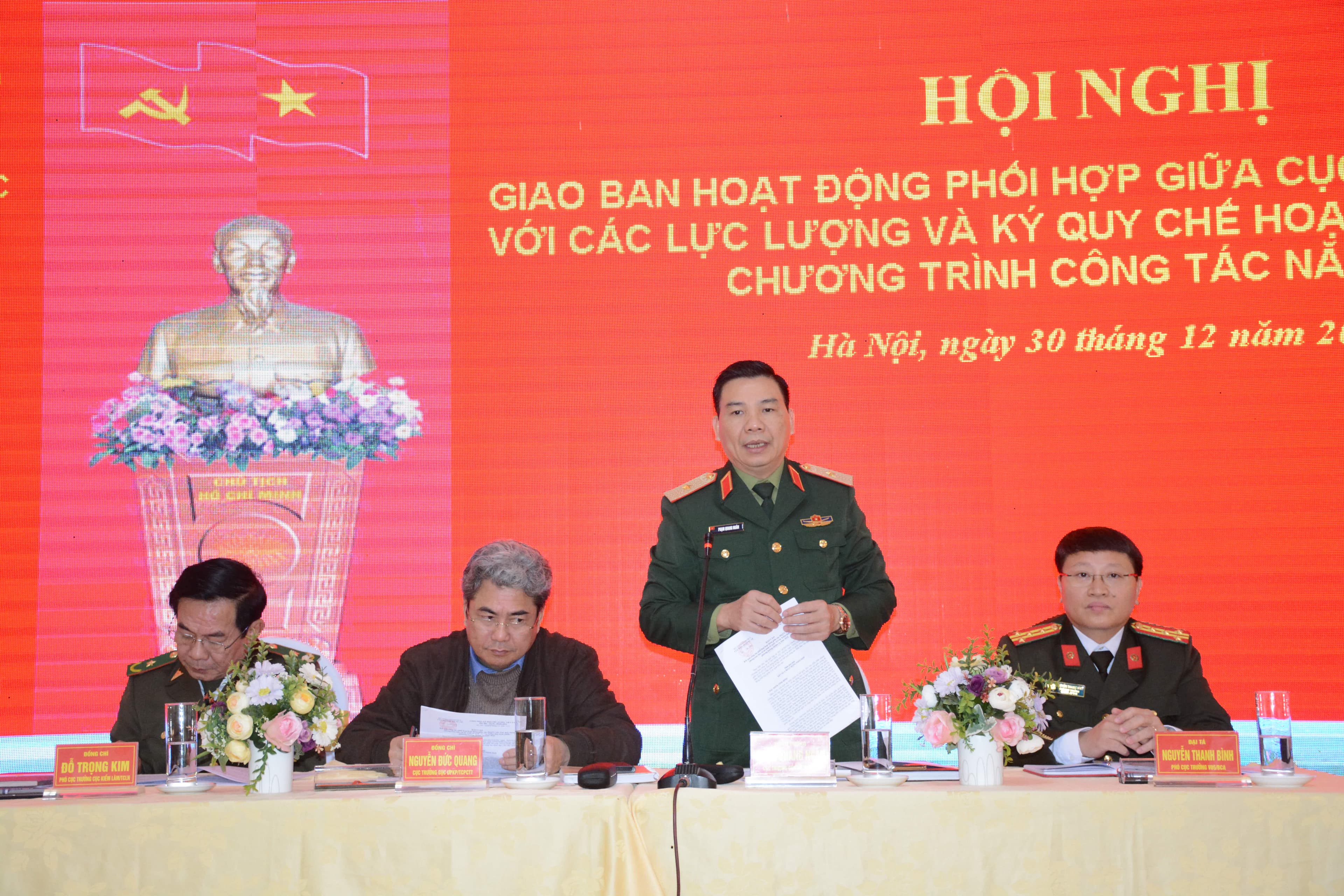 Cục Dân quân tự vệ thực hiện tốt công tác phối hợp với các lực lượng