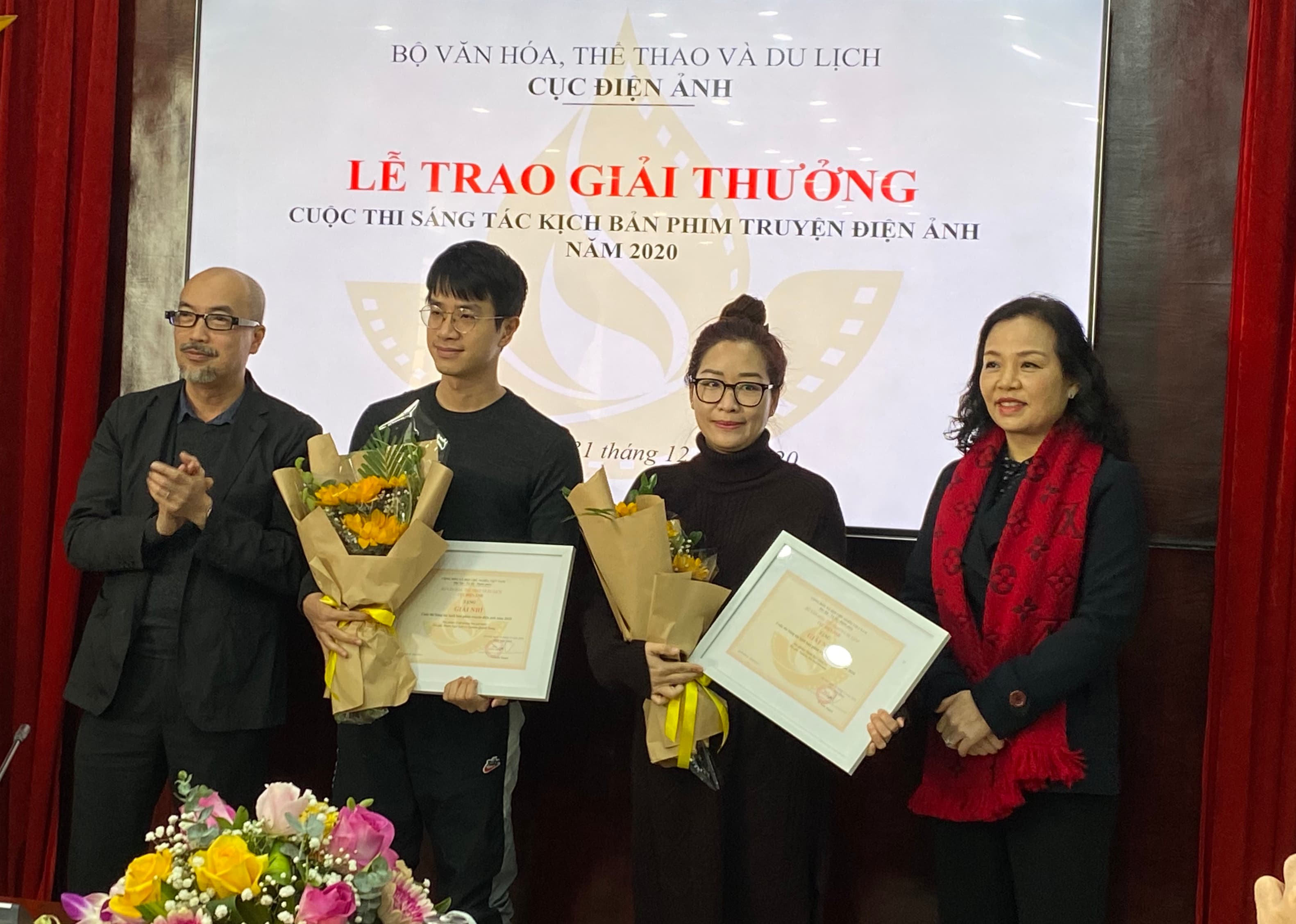 Trao giải cuộc thi sáng tác kịch bản phim truyện điện ảnh năm 2020