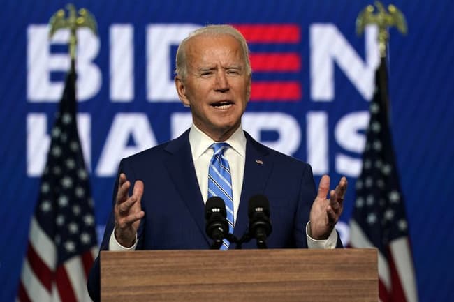 Tổng thống đắc cử Mỹ Joe Biden gửi thông điệp đoàn kết, hàn gắn và tái thiết trước thềm Năm Mới