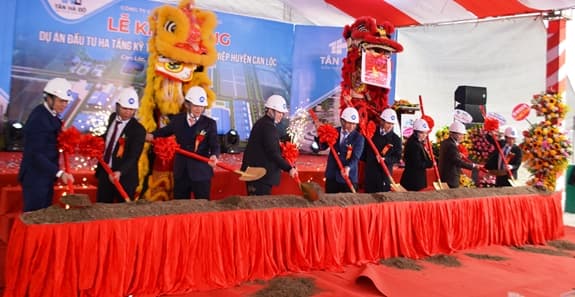Hà Tĩnh khởi công dự án đầu tư hạ tầng kỹ thuật cụm công nghiệp huyện Can Lộc, tỉnh Hà Tĩnh