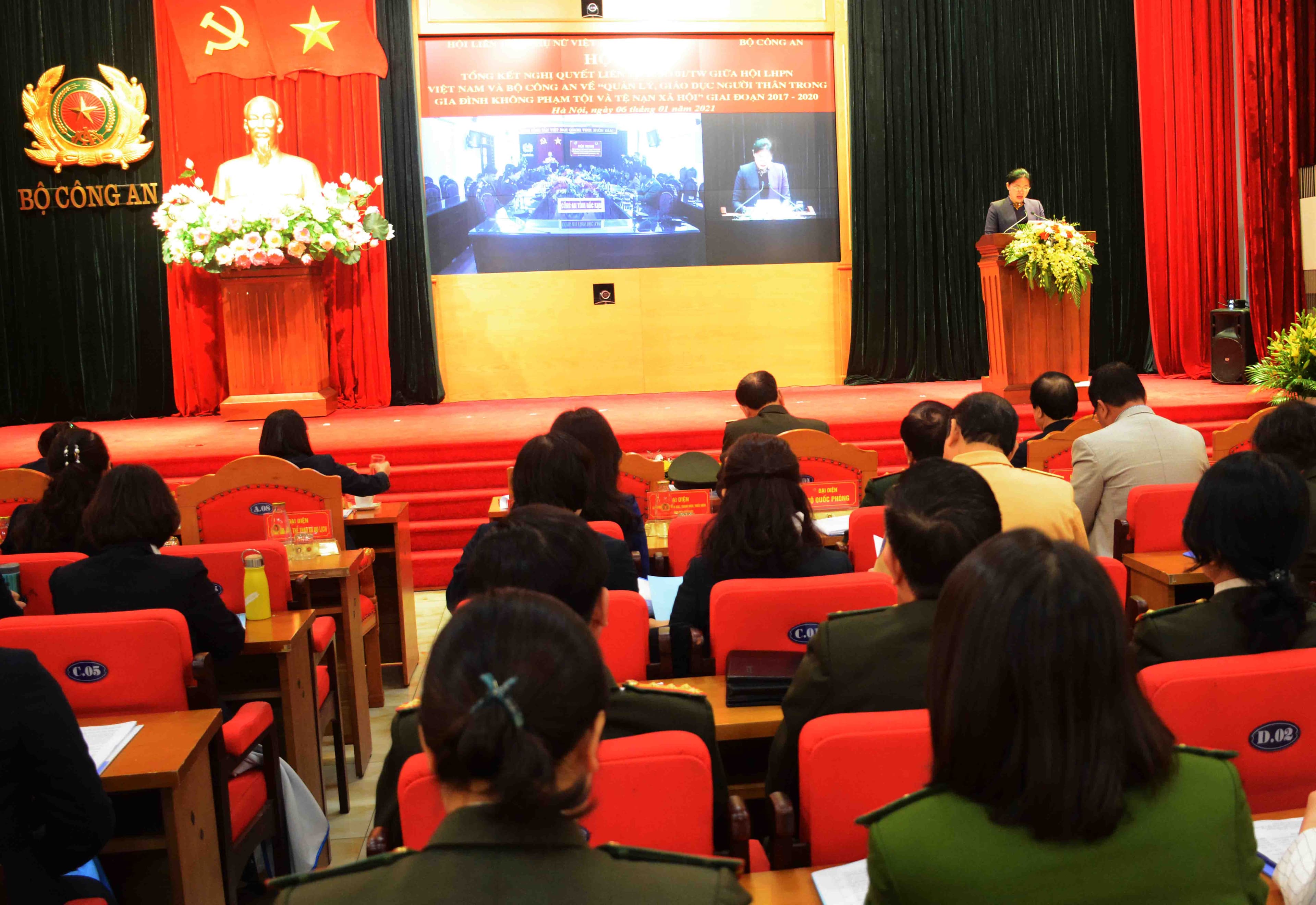 Tổng kết Nghị quyết liên tịch về “Quản lý, giáo dục người thân trong gia đình không phạm tội và tệ nạn xã hội”