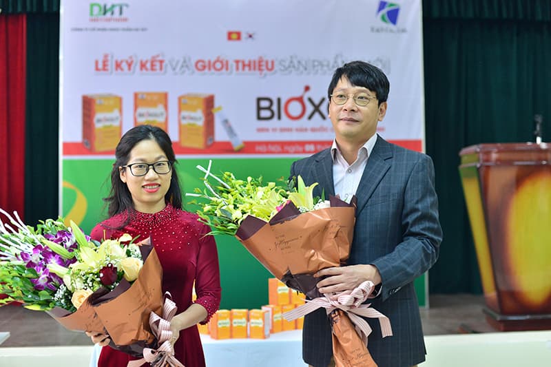 Công ty CP Dược phẩm Hà Tây ra mắt men vi sinh 19 chủng nhập khẩu nguyên hộp từ Hàn Quốc BioxGut