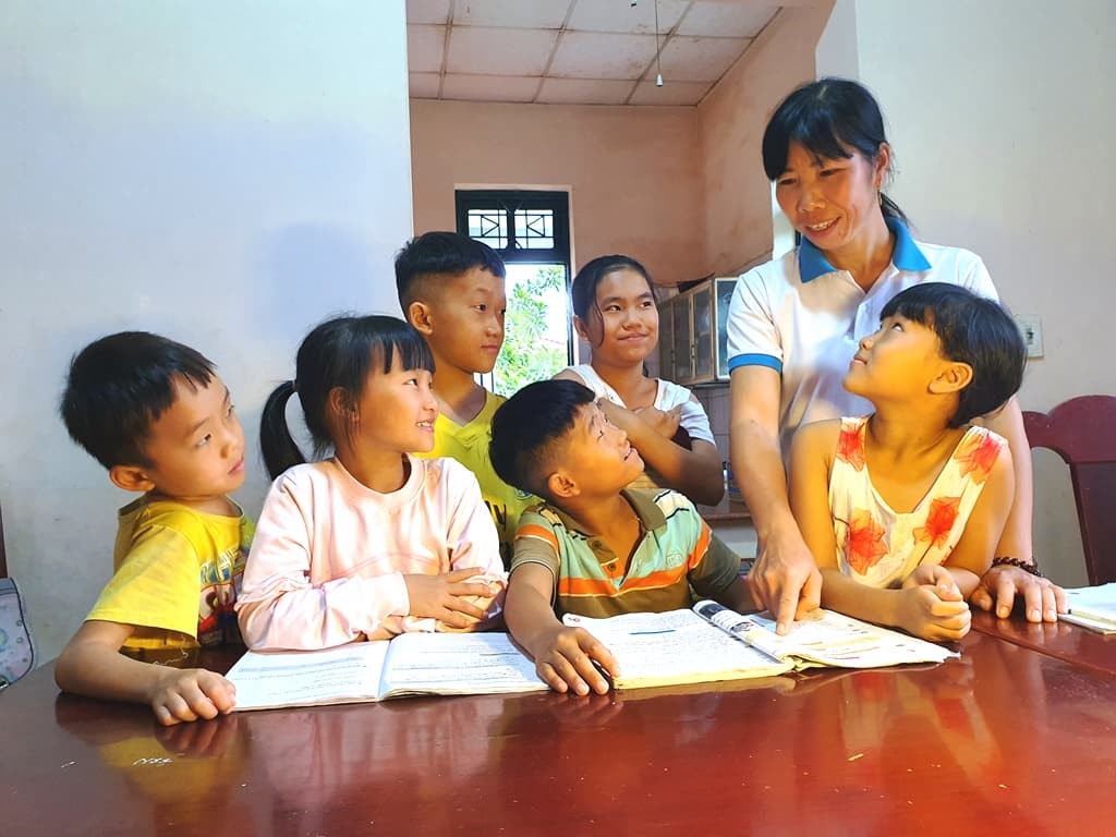 Mẹ Tím ở ngôi nhà Hoa Bưởi