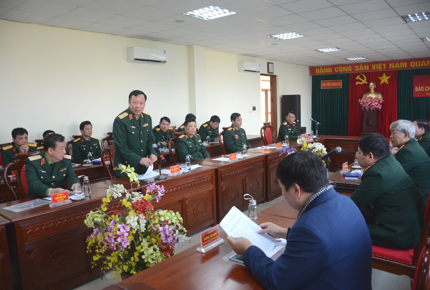 Phối hợp tuyên truyền sâu rộng, hiệu quả các hoạt động của Học viện Chính trị