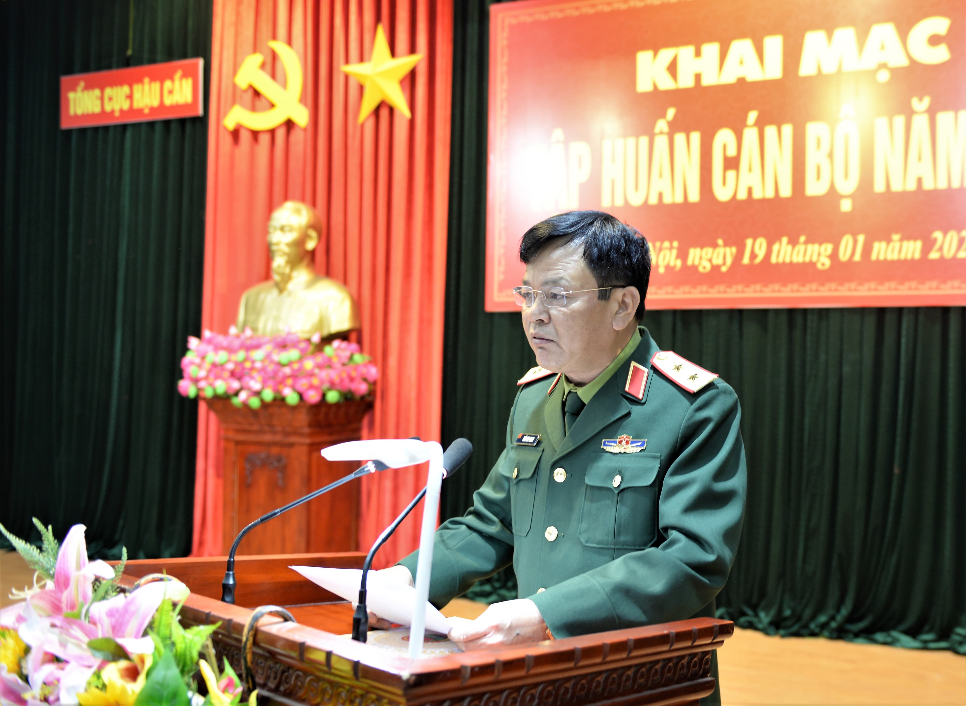 Tổng cục Hậu cần tổ chức tập huấn cán bộ năm 2021