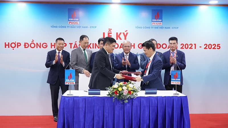 PV GAS và PVOIL ký kết Hợp đồng hợp tác kinh doanh giai đoạn 2021-2025