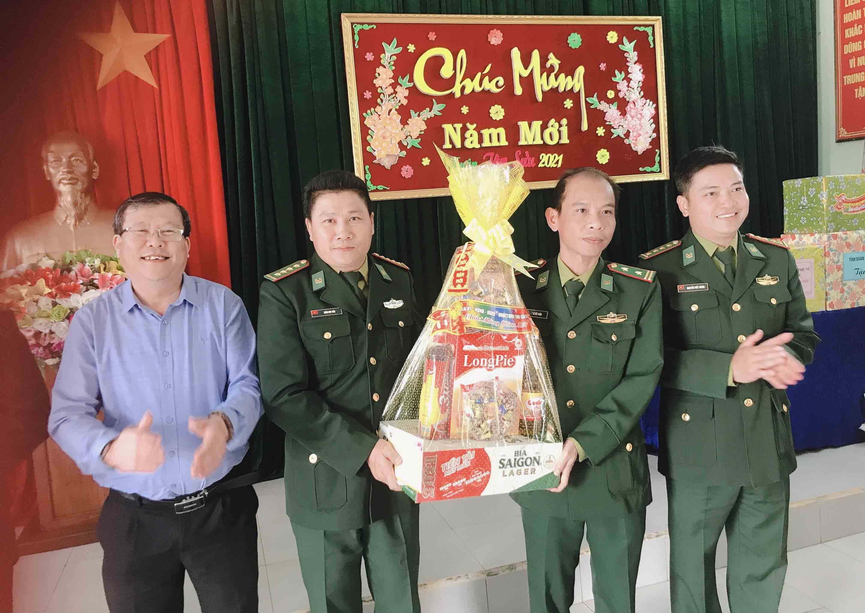 Tỉnh ủy Gia Lai: Thăm chúc Tết Bộ đội Biên phòng