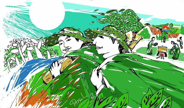 Tết ấy ở rừng