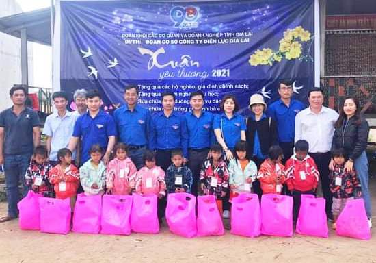 Tuổi trẻ PC Gia Lai tổ chức Chương trình “Xuân yêu thương năm 2021”