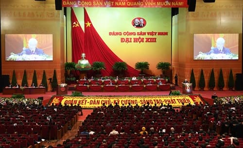 Ban Chấp hành Trung ương Đảng Cộng sản Trung Quốc gửi điện mừng tới Đại hội XIII của Đảng