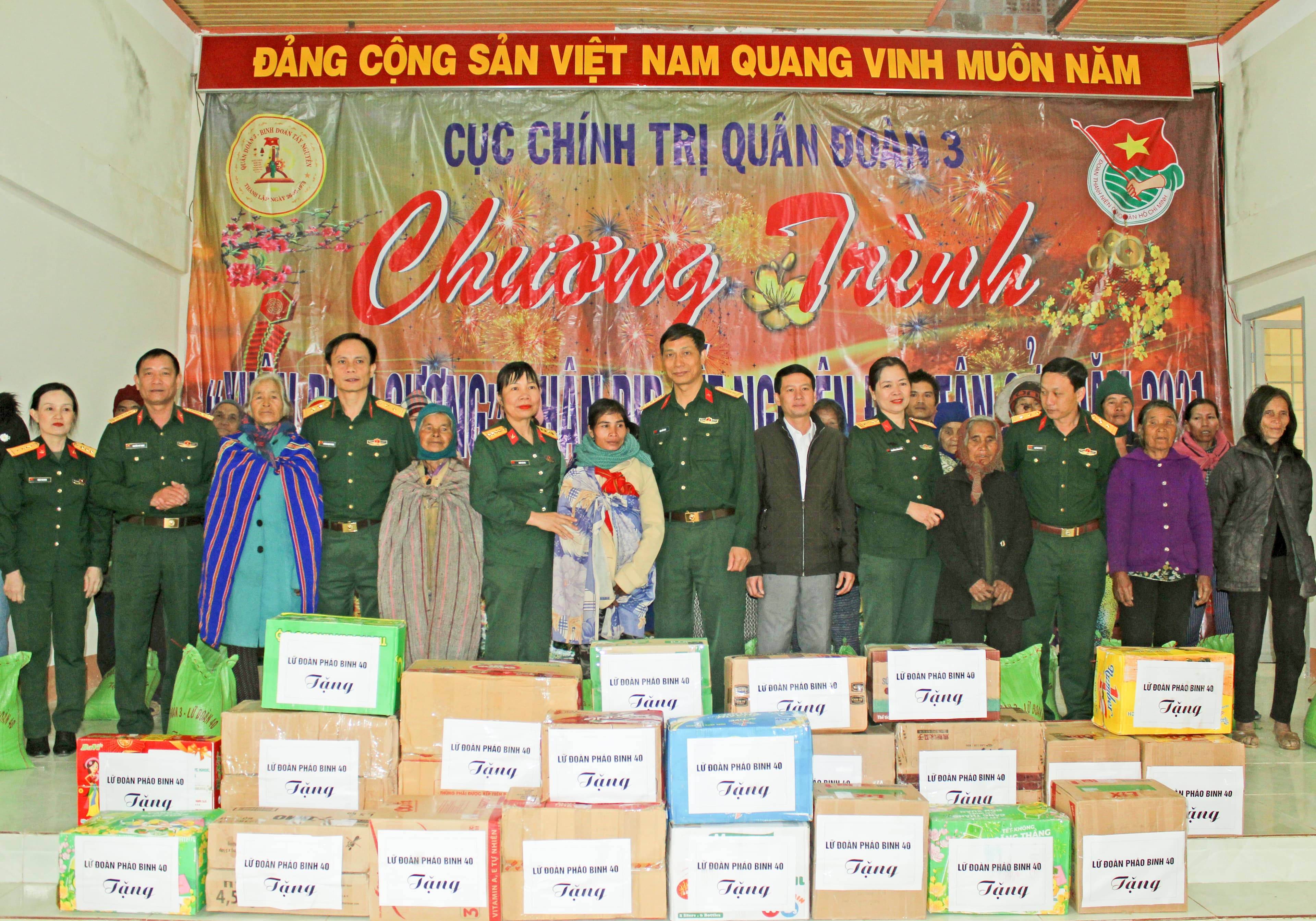 Quân đoàn 3 tổ chức Chương trình “Xuân biên cương”