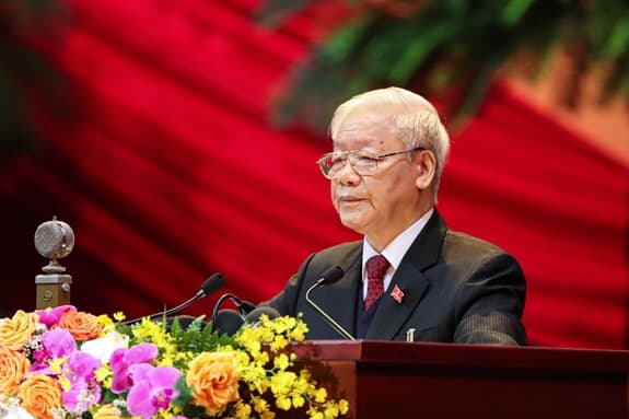 Tổng Bí thư, Chủ tịch Trung Quốc Tập Cận Bình gửi điện mừng tới Tổng Bí thư Nguyễn Phú Trọng