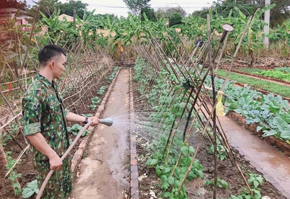 Tăng gia trên chốt phòng, chống dịch Covid-19
