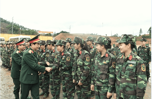 Thượng tướng Phan Văn Giang thăm, kiểm tra tại Lữ đoàn K3, Tổng cục II