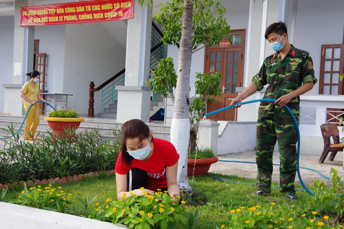 Tết trong khu cách ly