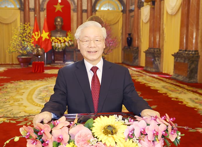 LỜI CHÚC TẾT XUÂN TÂN SỬU-2021 CỦA TỔNG BÍ THƯ, CHỦ TỊCH NƯỚC NGUYỄN PHÚ TRỌNG