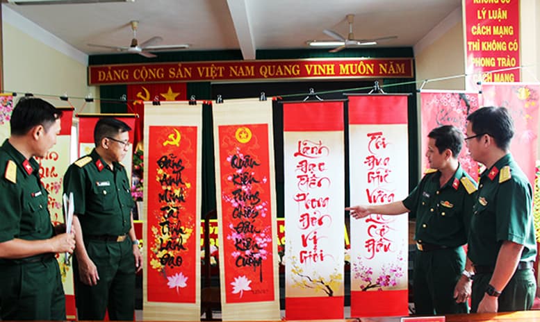 Bộ Chỉ huy quân sự tỉnh Đồng Nai tổ chức hội thi câu đối Tết