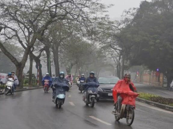 Đón gió mùa, miền Bắc sẽ mưa từ chiều tối nay