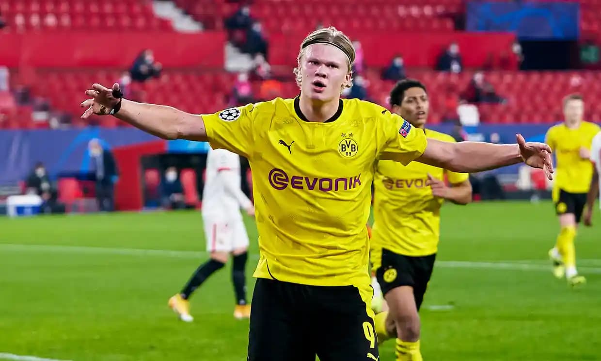Haaland tỏa sáng giúp Dortmund giành lợi thế