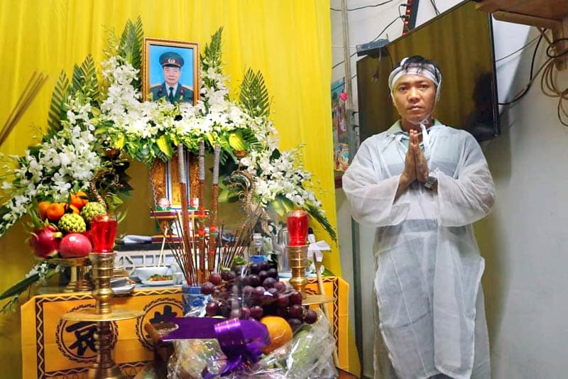 Người lính quê Hải Dương nén nỗi đau mất cha làm nhiệm vụ