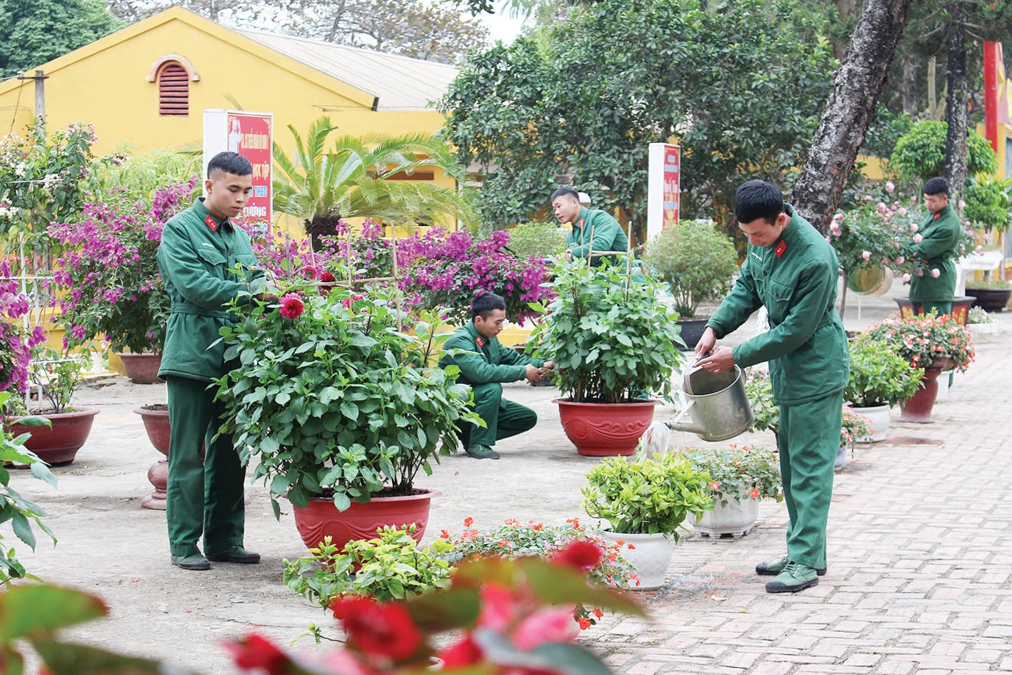 Sẵn sàng đón nhận chiến sĩ mới