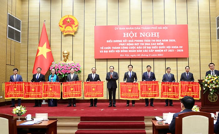 Hà Nội phát động thi đua cao điểm hướng tới bầu cử đại biểu Quốc hội khóa XV và đại biểu HĐND các cấp