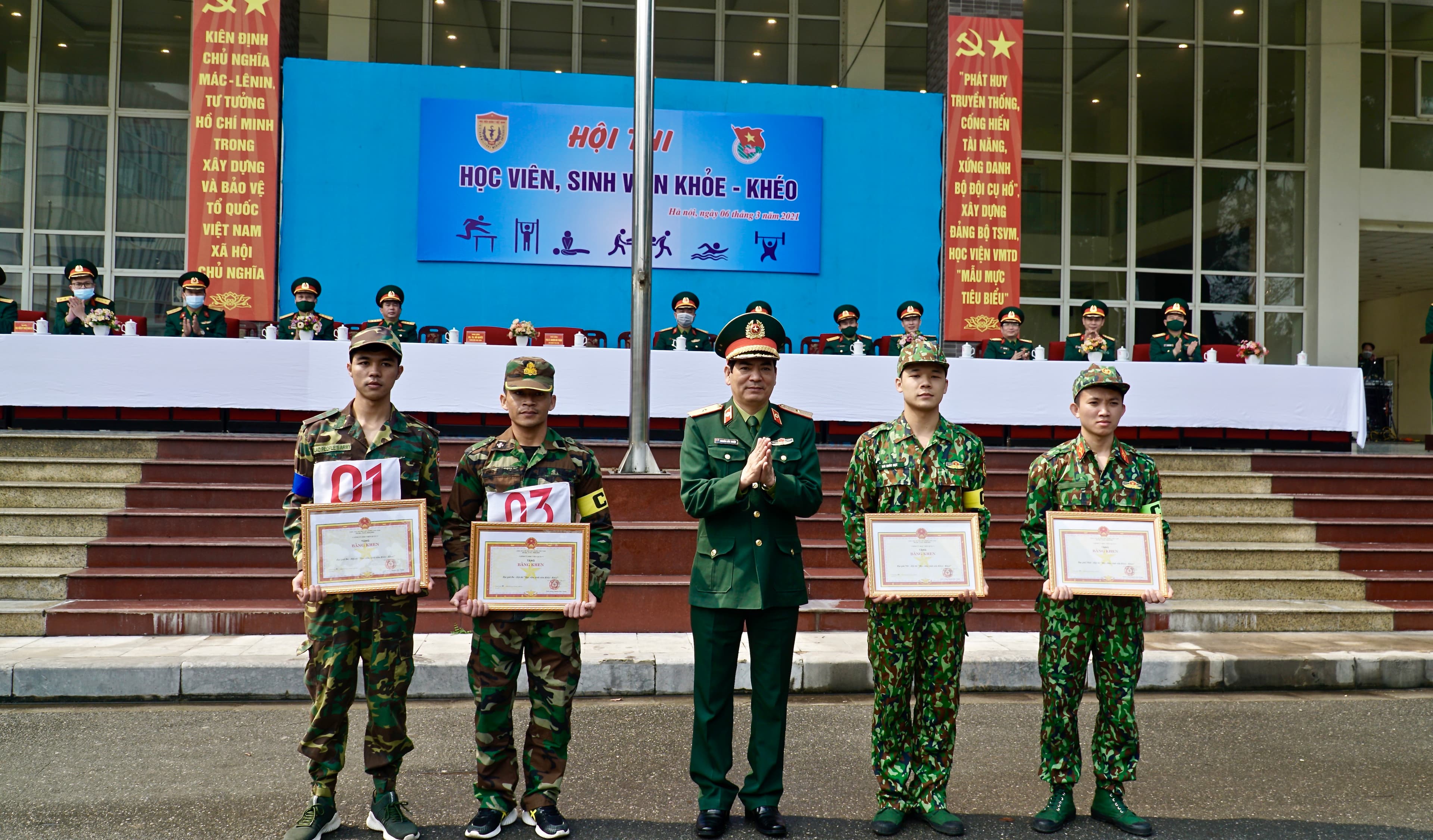 Học viện Quân y tổ chức hội thi “Học viên, sinh viên khỏe - khéo”