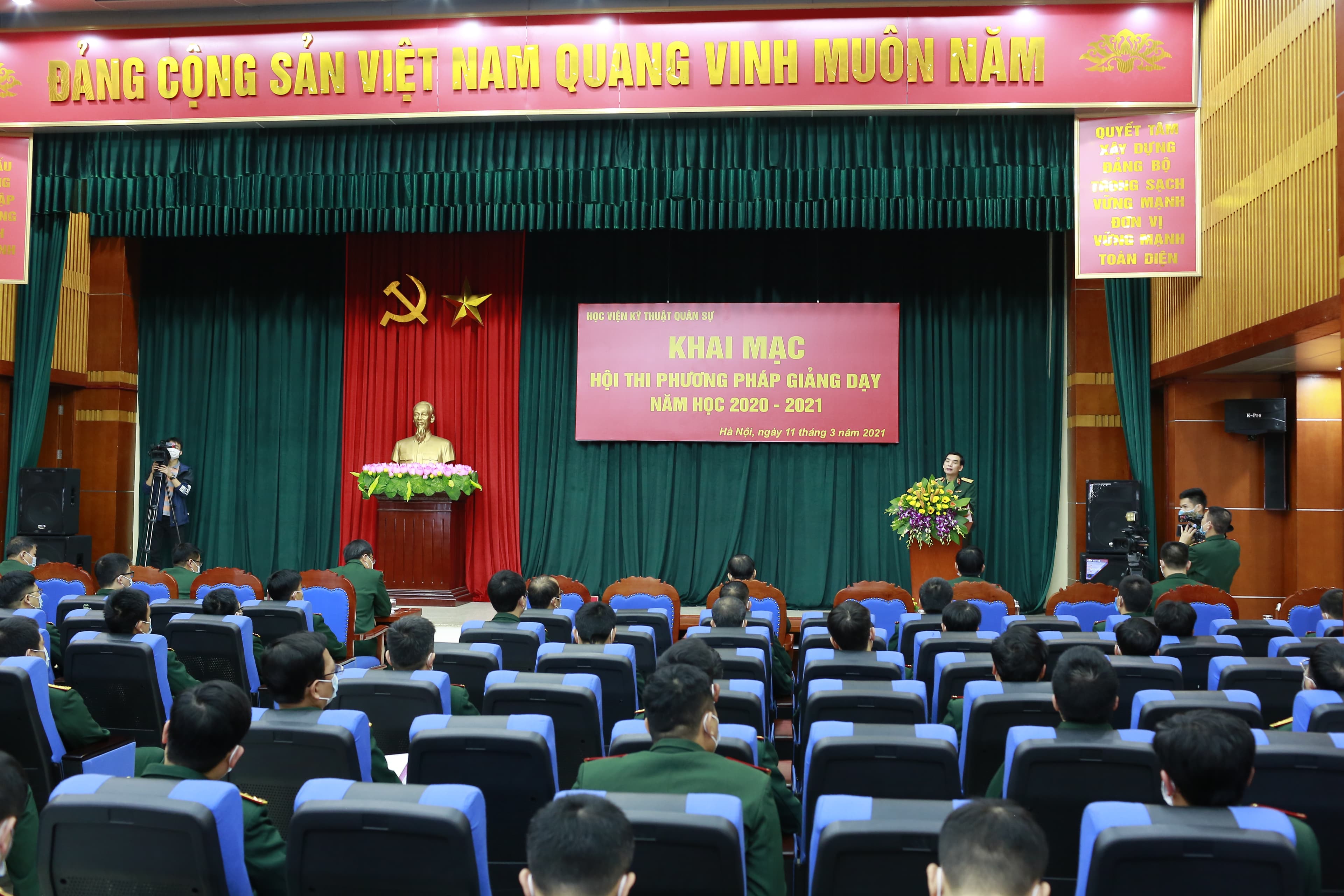 Học viện Kỹ thuật Quân sự tổ chức Hội thi Phương pháp giảng dạy năm học 2020-2021