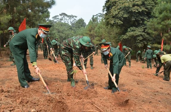 Phát động trồng 300 cây xanh tại Khu di tích K9