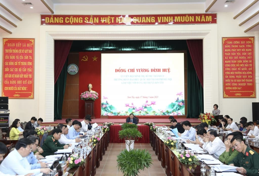 Đề xuất nghiên cứu thành lập thành phố Sơn Tây