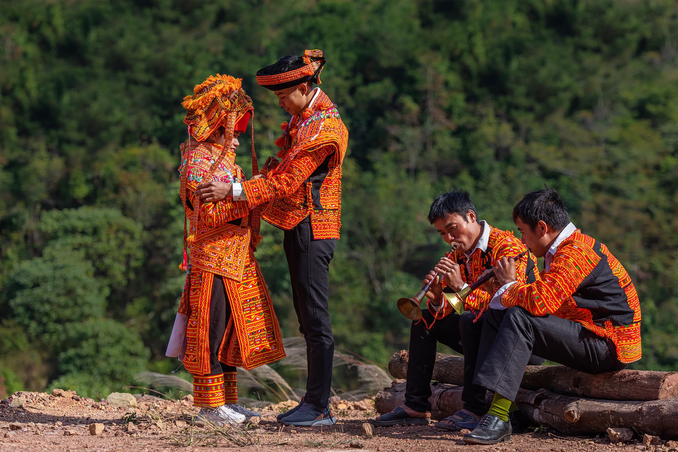 Đám cưới đêm của người Dao Lù Gang
