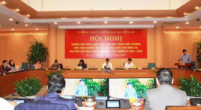 Giới thiệu người ứng cử đại biểu Quốc hội và HĐND các cấp