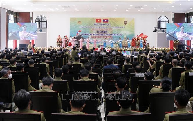 Kỷ niệm trọng thể 60 năm Ngày chuyên gia Công an Việt Nam sang giúp nước bạn Lào