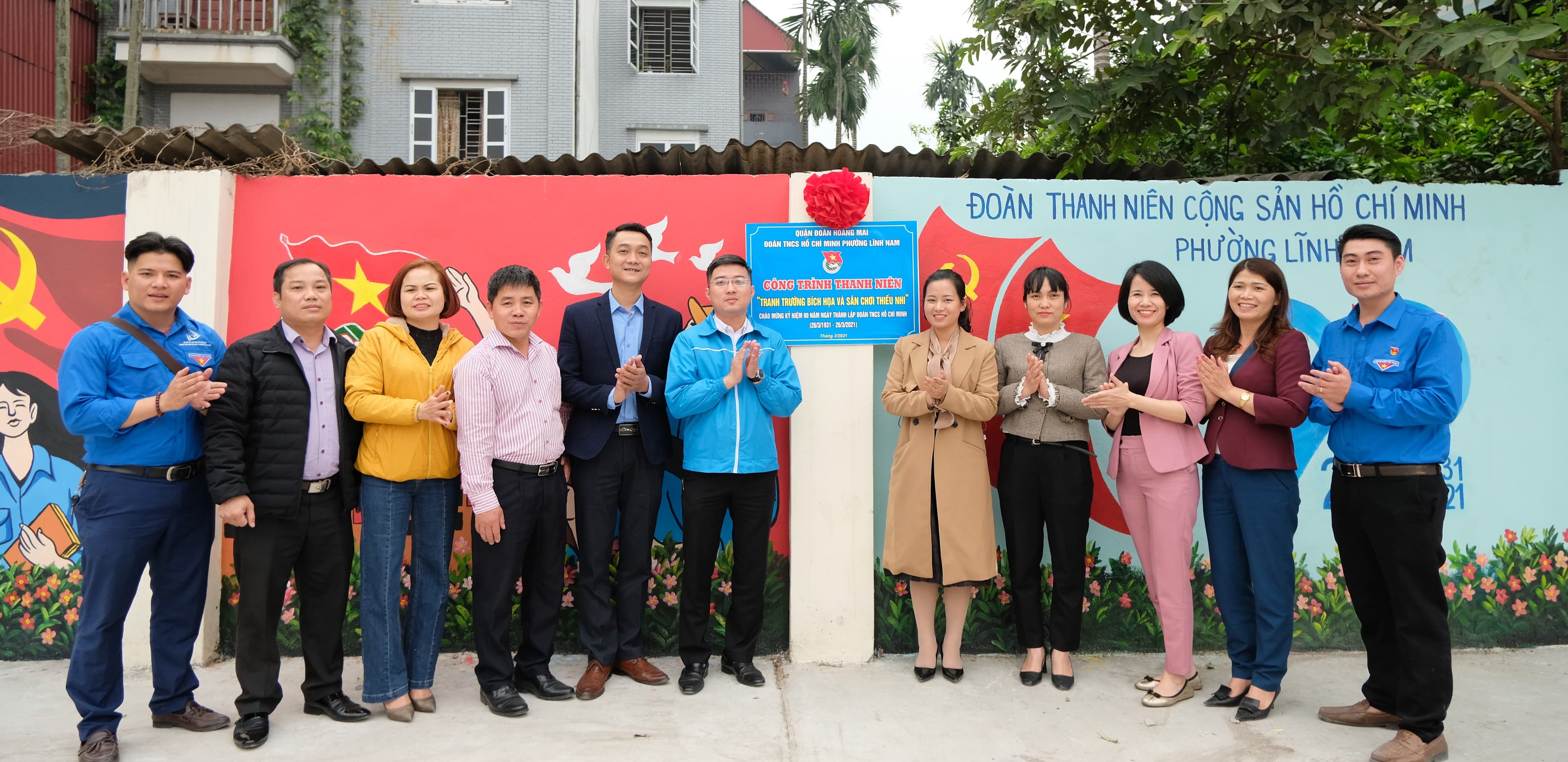 Tuổi trẻ quận Hoàng Mai khánh thành công trình thanh niên
