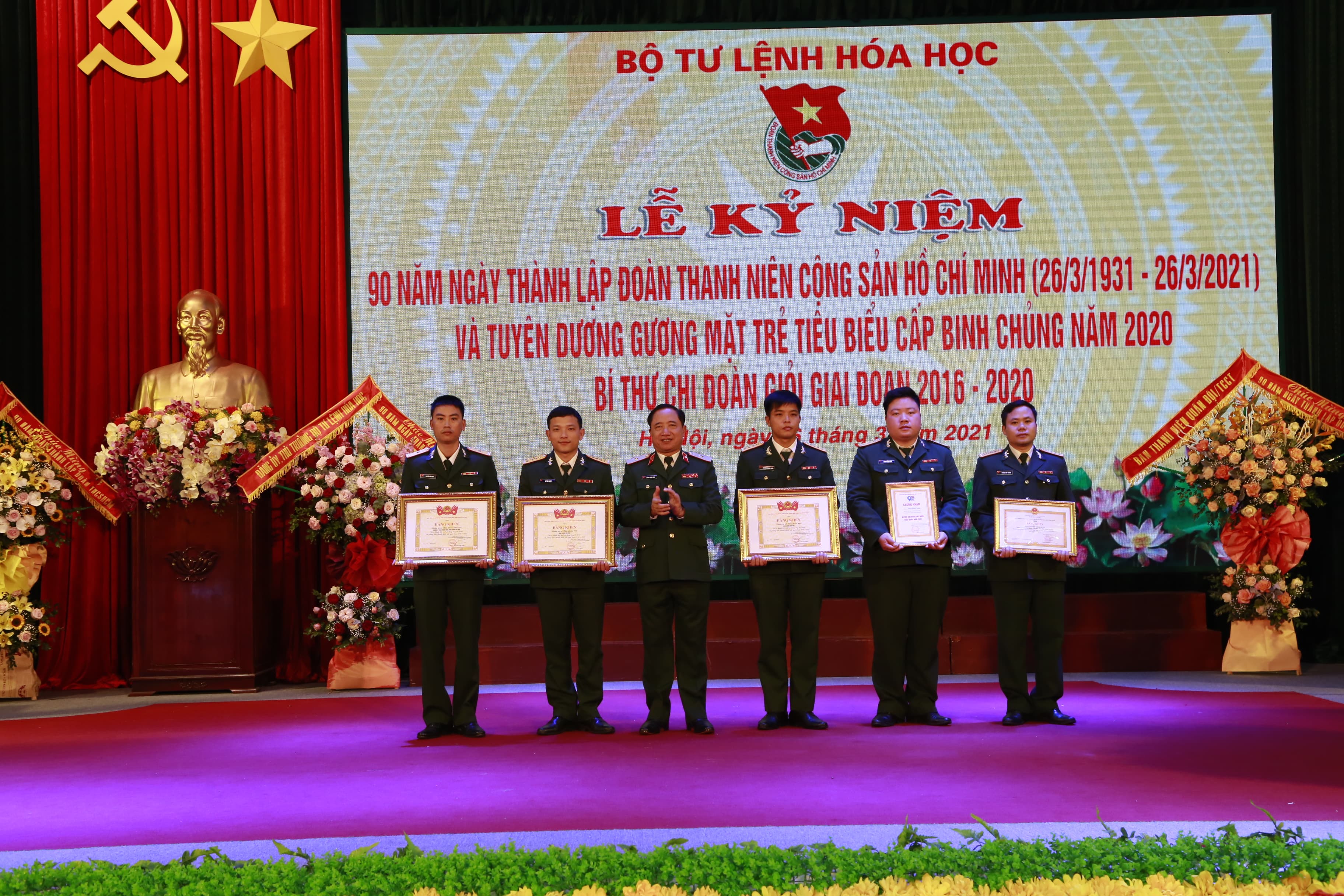 Binh chủng Hoá học tuyên dương gương mặt trẻ tiêu biểu