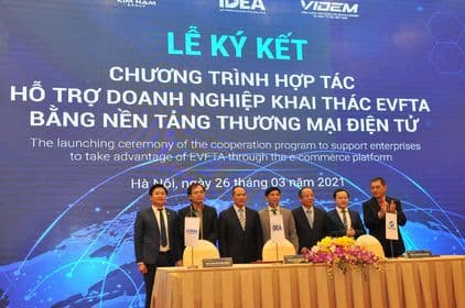 Hỗ trợ doanh nghiệp khai thác EVFTA bằng nền tảng thương mại điện tử