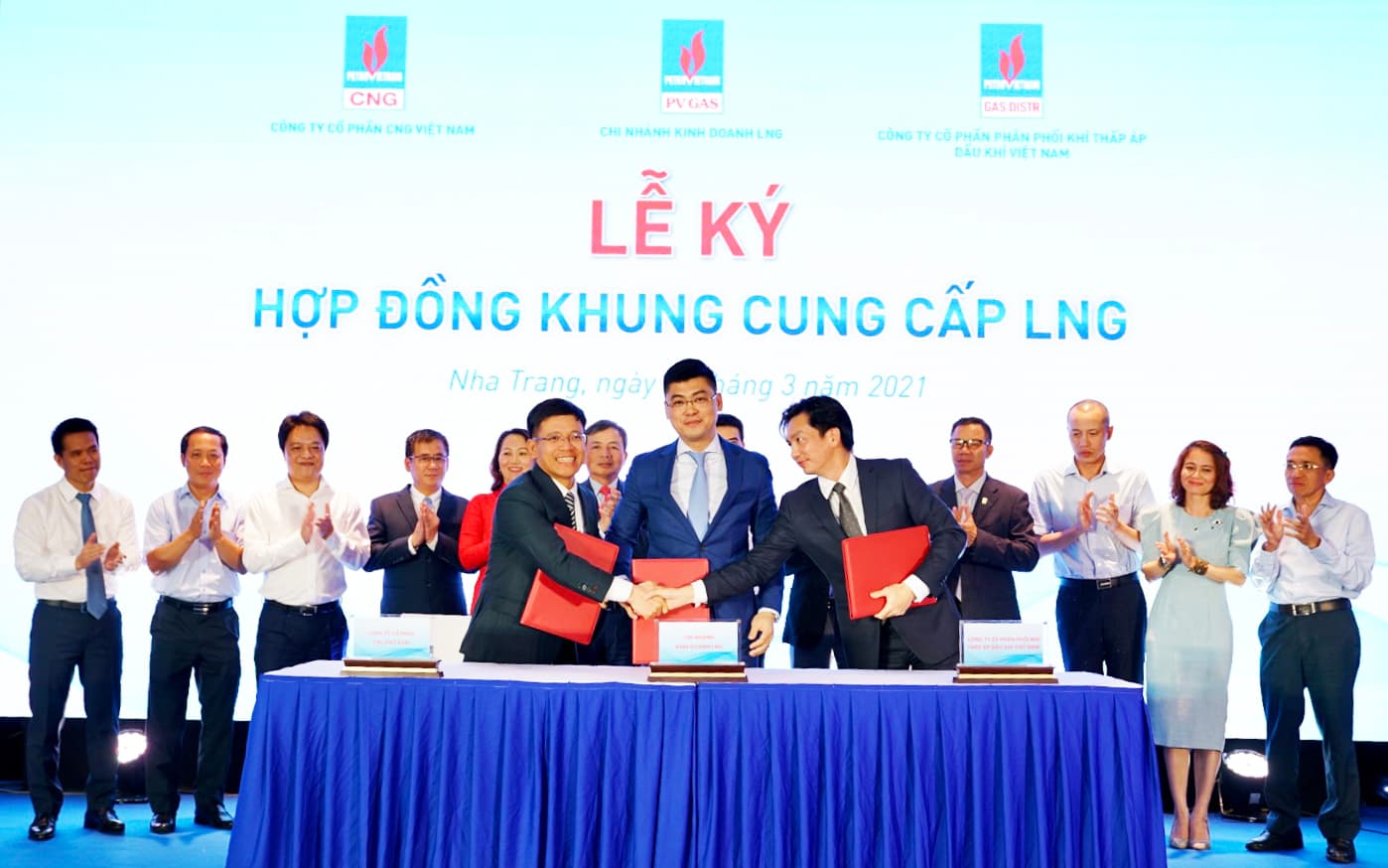 Ký kết “Thỏa thuận hợp tác cung cấp LPG” và “Hợp đồng khung cung cấp LNG” giữa các đơn vị của PV GAS