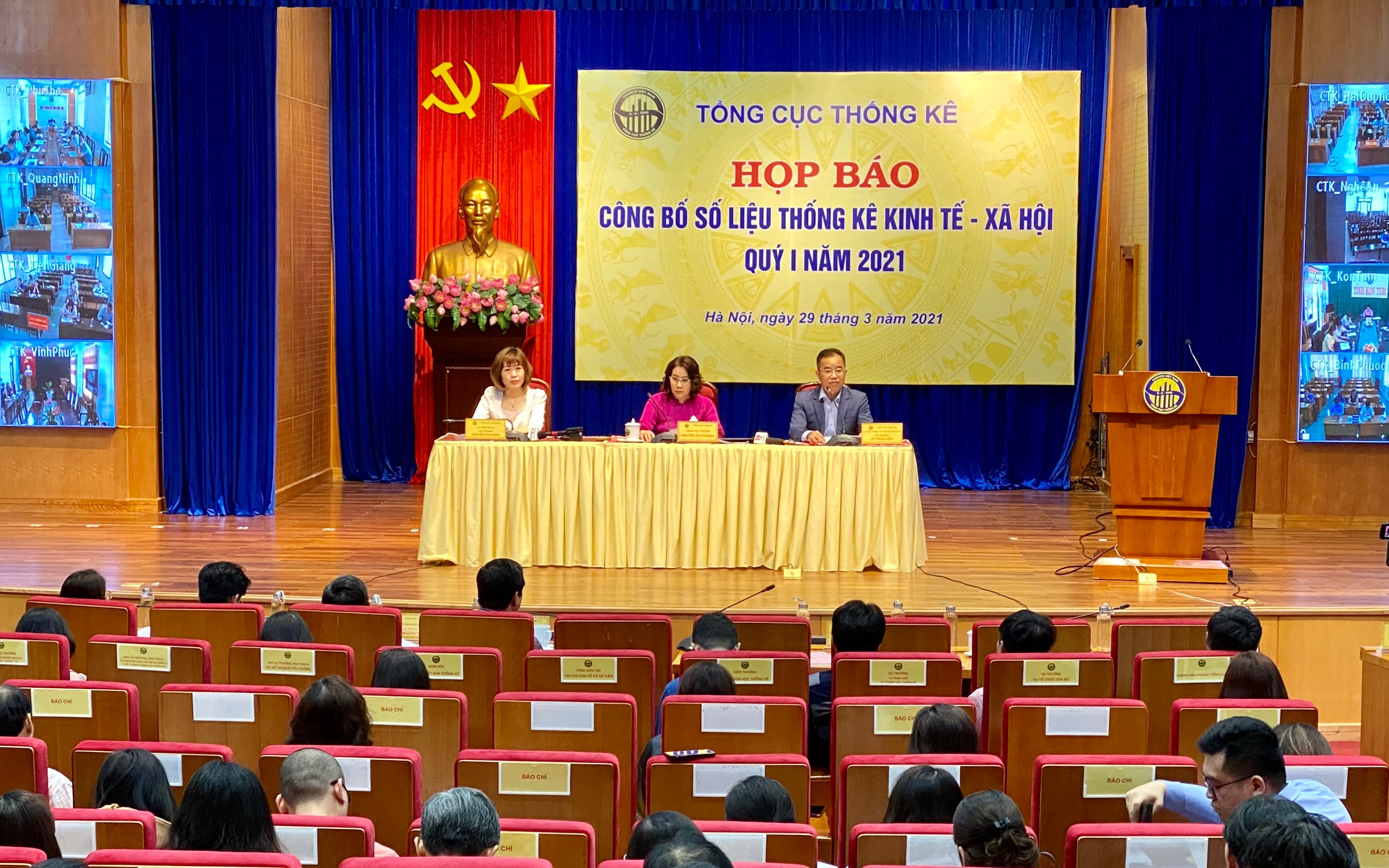GDP quý I năm 2021 của Việt Nam tăng 4,48%