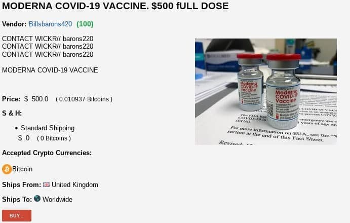 Vaccine giả, nguy hại thật
