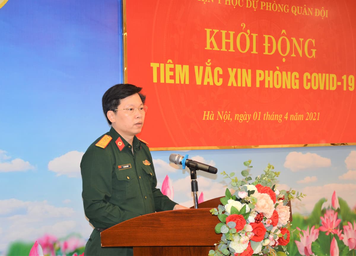 Viện Y học Dự phòng Quân đội khởi động tiêm vắc xin phòng Covid-19