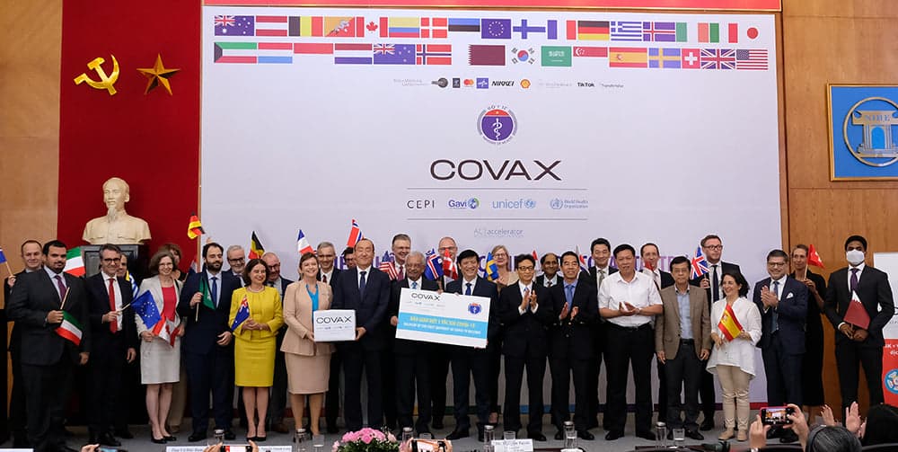 Việt Nam cam kết sẽ sử dụng tốt vaccine viện trợ của COVAX