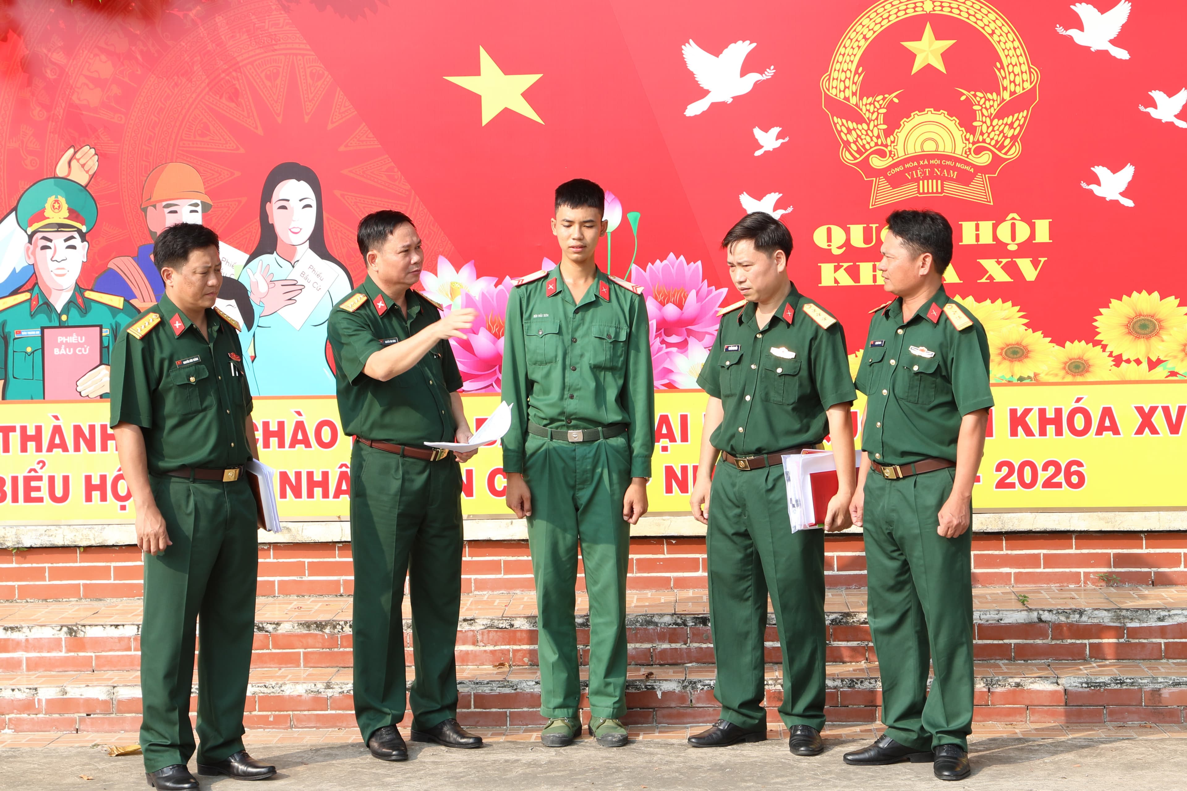 Quân đoàn 4 kiểm tra công tác chuẩn bị bầu cử Quốc hội khóa XV