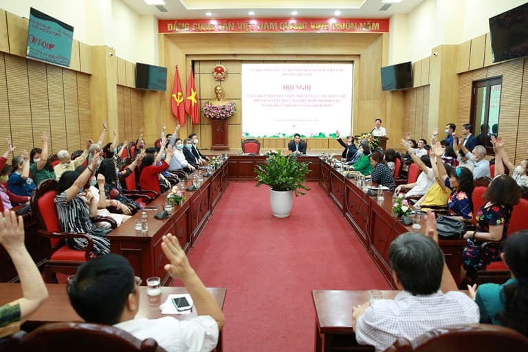 Cử tri phường Liễu Giai đặt niềm tin vào những người được giới thiệu ứng cử đại biểu Quốc hội khóa XV