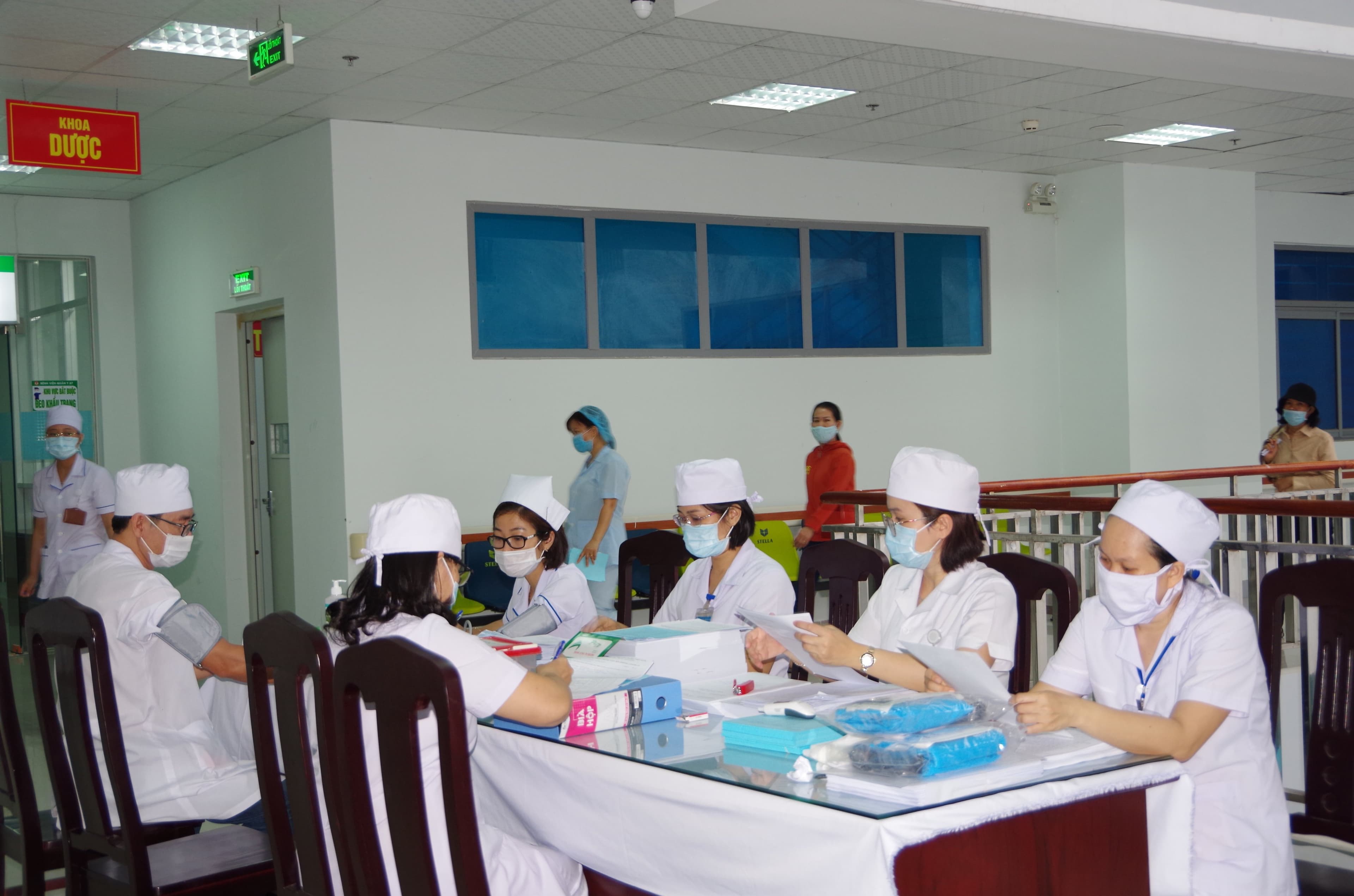 Gần 160 cán bộ, nhân viên được tiêm vaccine phòng Covid-19

​