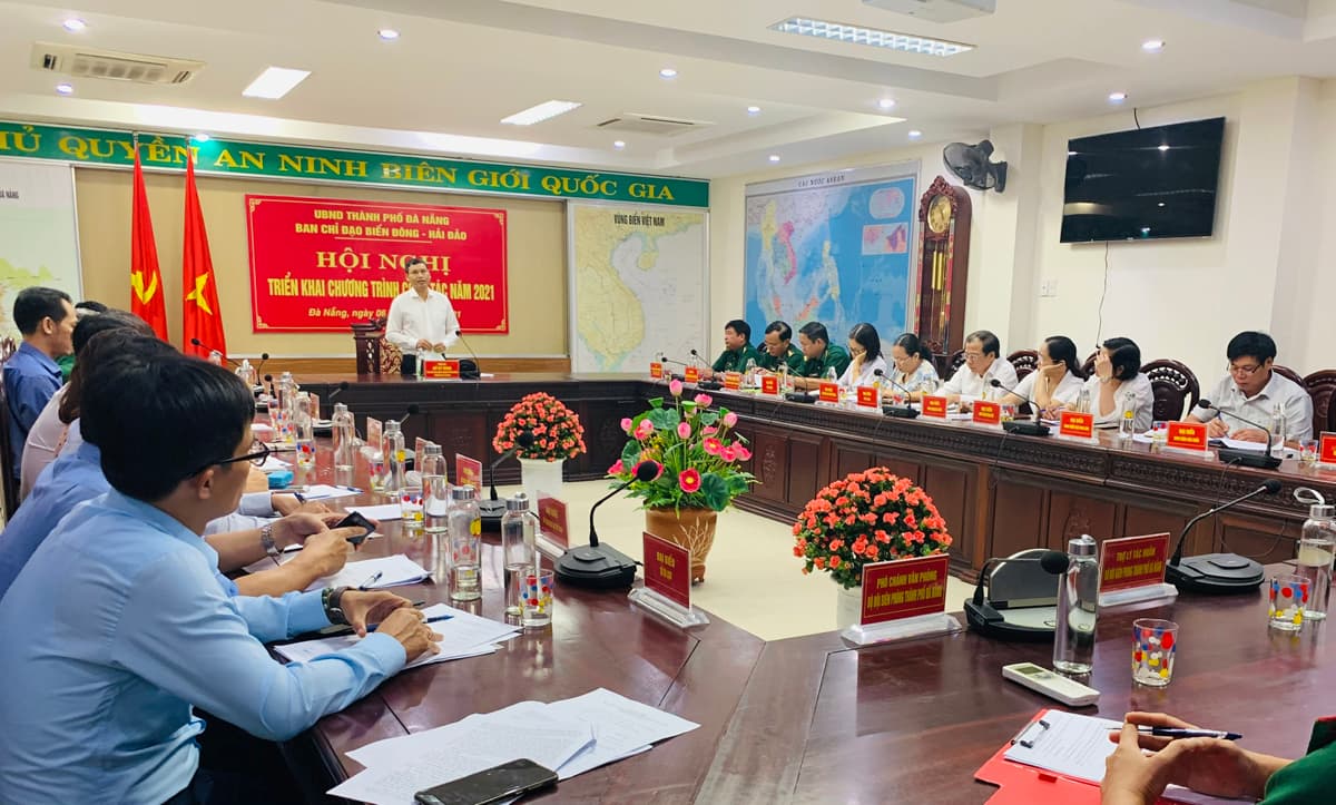 Ban chỉ đạo Biển Đông-Hải đảo thành phố Đà Nẵng triển khai công tác năm 2021