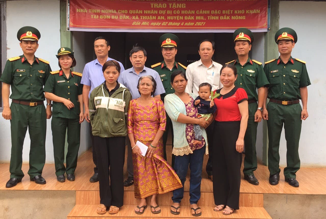 Gia đình chị H’Ngheng đã có nhà mới